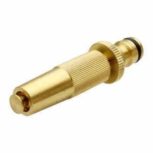 LANZA RIEGO REGULABLE CONEXION RAPIDO LATON