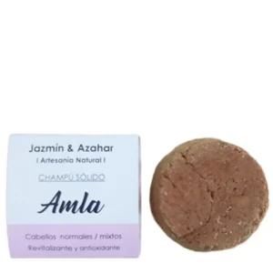 Jazmín and Azahar Champú Sólido Amla Para Cabellos Normales Desvitalizados 100g