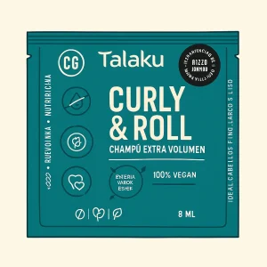 Muestra Curly Friendly Champú Extra Volumen Curly Friendly Talaku 8ml