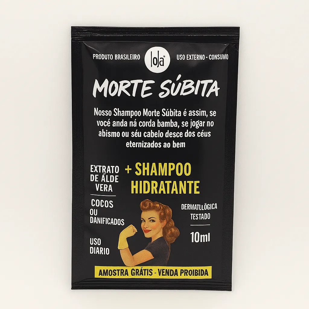 Muestra Curly Friendly Champú Hidratante Morte Súbita Lola Cosmetics 10g