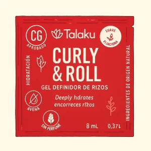 Muestra Curly Friendly Gel Definidor de Rizos Curly y Roll Talaku 8ml