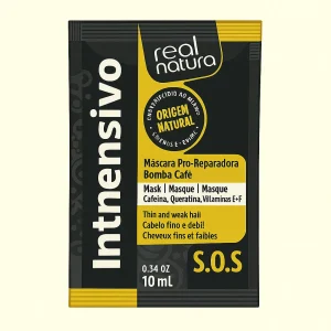 Muestra Real Natura Mascara Cafeina Keratina 10ml