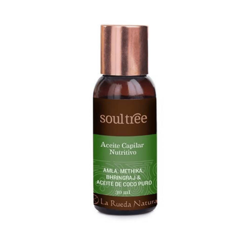 Soultree Aceite Capilar Nutritivo: Bhringraj, Amla y Coco 30ml