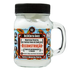 Lola Cosmetics Be(m)dita Ghee Máscara Reconstuçao Papaya e Queratina Vegetal 350g