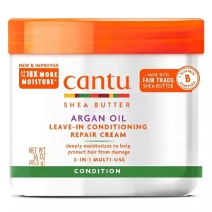 Cantu Classics Argan Oil Leave-In Conditioning Repair Cream 453g